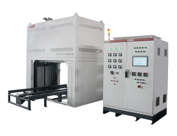 1700℃鐘罩式排膠燒結(jié)一體爐425L